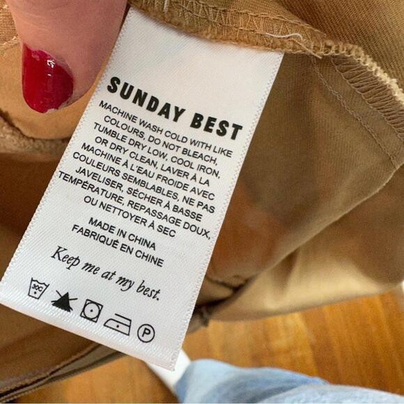 Aritzia Sunday Best Tie-Front Whitney Ruffle Mini Skirt - Picture 12 of 12